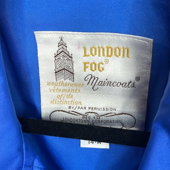 London Fog trench coat 14-M - Picture 5 of 7
